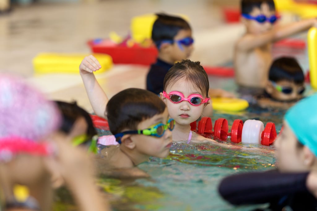 Besides being fun and a valuable life skill, swimming in a busy pool can teach tolerance and understanding. Photo: Handout Besides being fun and a valuable life skill, swimming in a busy pool can teach tolerance and understanding. Photo: Handout