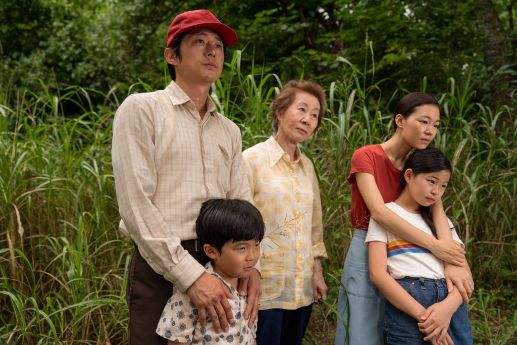 From left, Steven Yeun, Alan Kim, Youn Yuh-jung, Yeri Han and Noel Cho in a still from Minari, inspired by writer-director Lee Isaac Chung’s own life. Photo: TNS From left, Steven Yeun, Alan Kim, Youn Yuh-jung, Yeri Han and Noel Cho in a still from Minari, inspired by writer-director Lee Isaac Chung’s own life. Photo: TNS