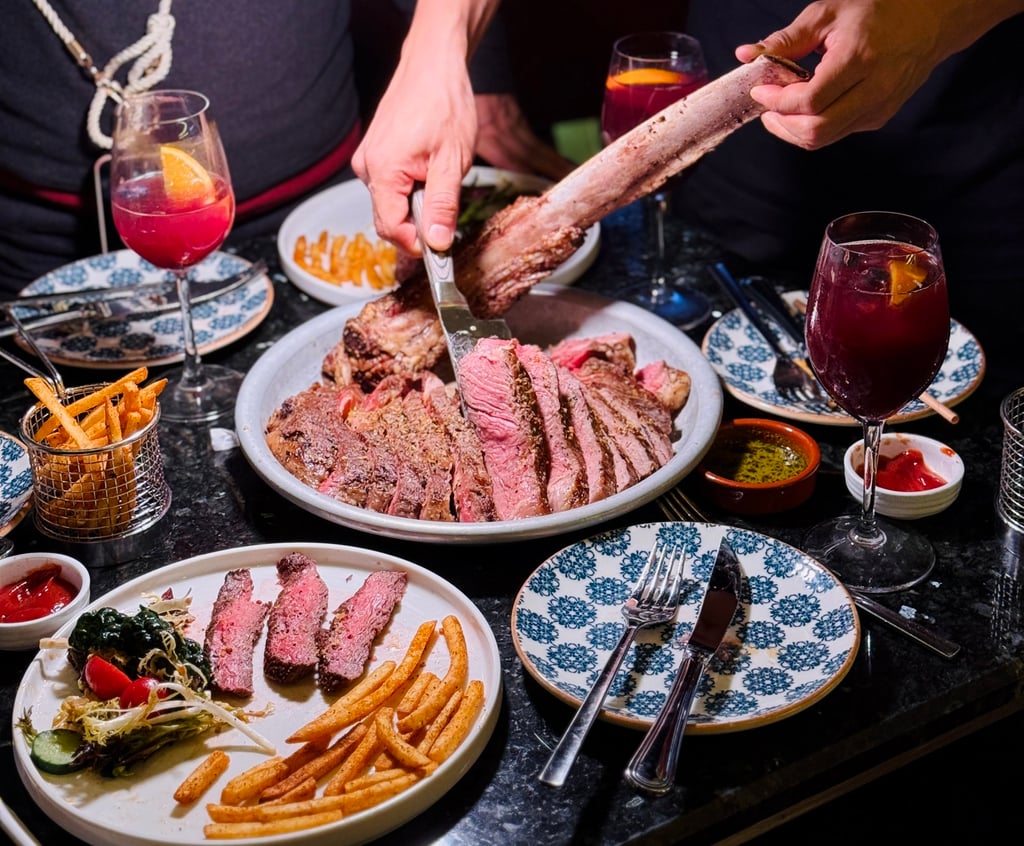 Flat Iron Steak is bringing its affordable steaks and burgers to Tapas Bar at the Kowloon Shangri-La in Hong Kong. Photo: Flat Iron Steak Flat Iron Steak is bringing its affordable steaks and burgers to Tapas Bar at the Kowloon Shangri-La in Hong Kong. Photo: Flat Iron Steak