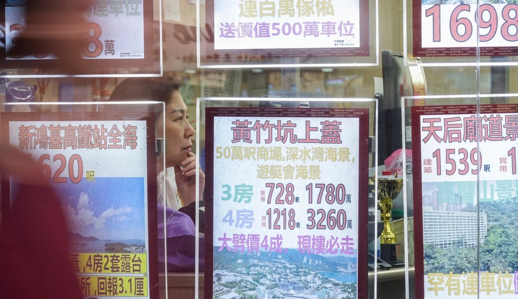 Hong Kong’s lived-in home prices rose for the first time in seven months in October. Photo: Eugene Lee