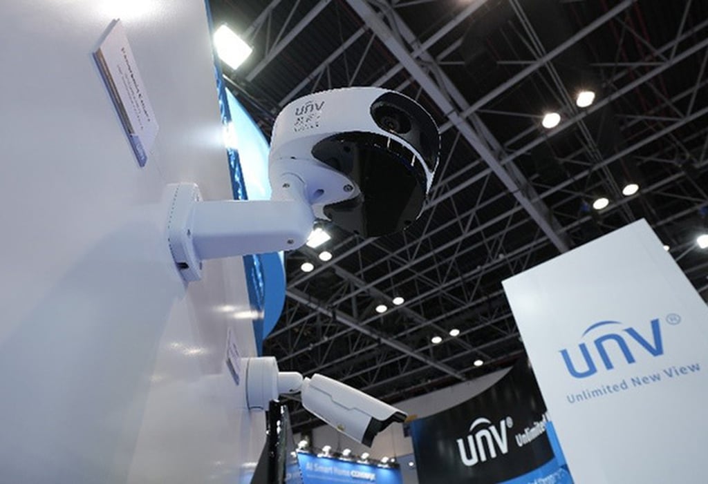 Zhejiang Uniview Technologies’ Omniview camera provides a wider field of view that eliminates blind spots, while its Multiview camera is equipped with multiple lenses. Photo: Handout Zhejiang Uniview Technologies’ Omniview camera provides a wider field of view that eliminates blind spots, while its Multiview camera is equipped with multiple lenses. Photo: Handout