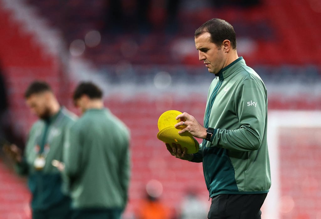 Republic of Ireland assistant coach John O’Shea. Photo: Reuters Republic of Ireland assistant coach John O’Shea. Photo: Reuters