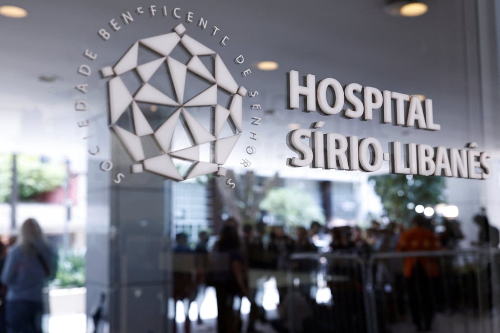 The Hospital Sirio-Libanes, where Brazil’s President Luiz Inacio Lula da Silva was admitted for surgery after a head injury, is seen in Sao Paulo on Wednesday. Photo: Reuters The Hospital Sirio-Libanes, where Brazil’s President Luiz Inacio Lula da Silva was admitted for surgery after a head injury, is seen in Sao Paulo on Wednesday. Photo: Reuters