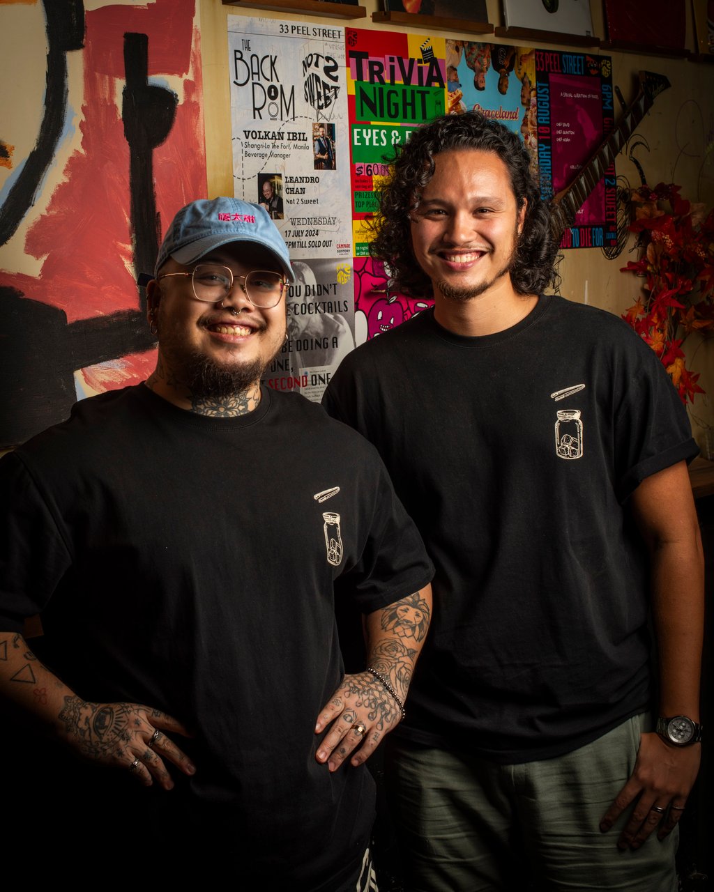 Not 2 Sweet co-founders Leandro Chan and Richard Fernie. Photo: Handout