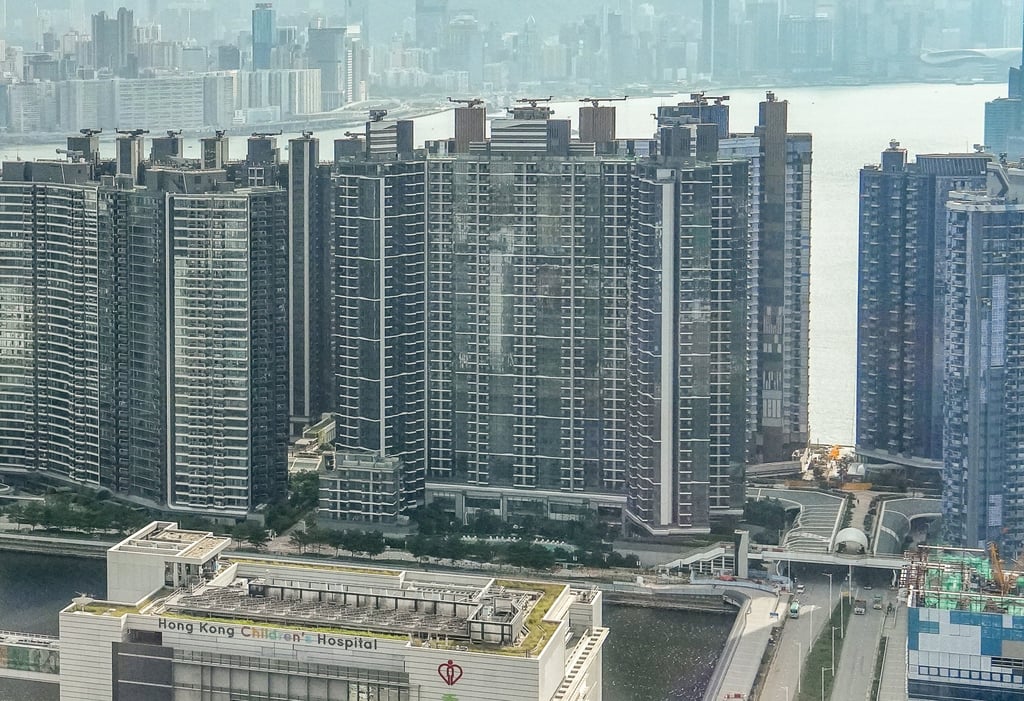 The Double Coast residential project has been developed by a consortium comprising Henderson Land Development, Wheelock Properties, New World Development and China Overseas. Photo: Sun Yeung The Double Coast residential project has been developed by a consortium comprising Henderson Land Development, Wheelock Properties, New World Development and China Overseas. Photo: Sun Yeung