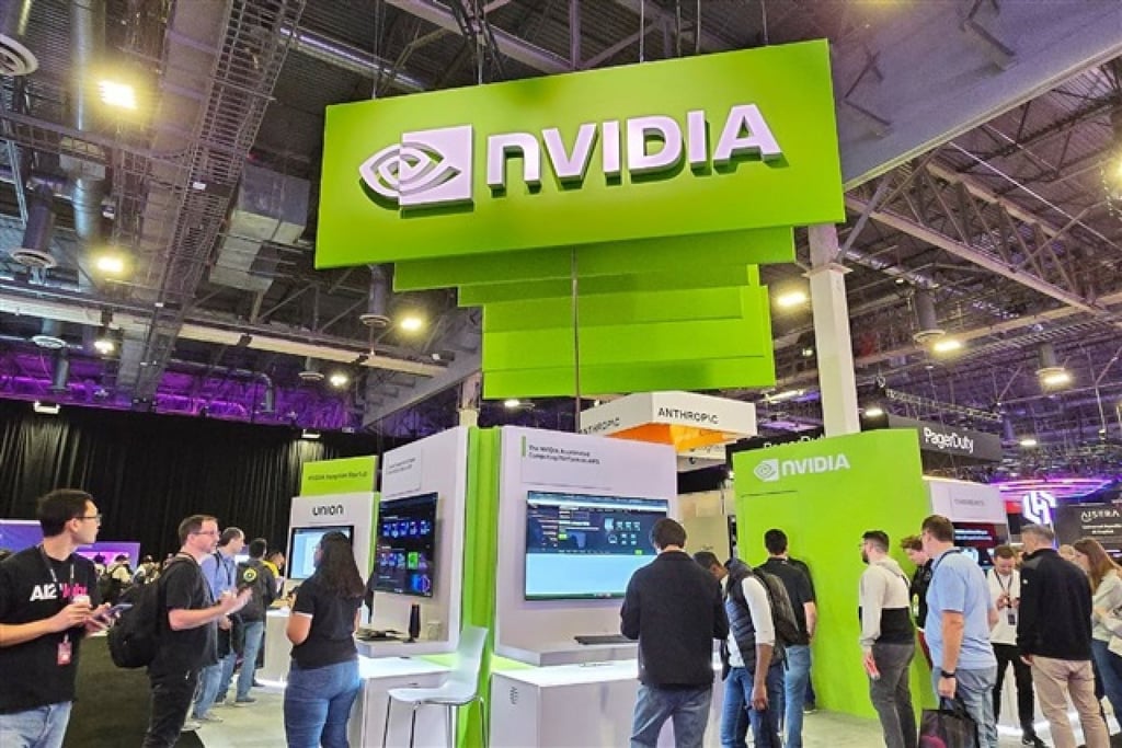Nvidia products on display at an exhibition in Taiwan. Photo: Digitimes Nvidia products on display at an exhibition in Taiwan. Photo: Digitimes