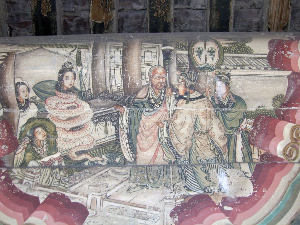 An image from the Summer Palace, Beijing, China, depicting the Legend of the White Snake. Photo: Summer Palace An image from the Summer Palace, Beijing, China, depicting the Legend of the White Snake. Photo: Summer Palace