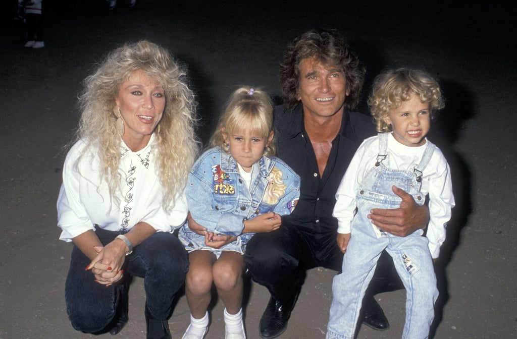 Cindy Landon, Jennifer Landon, Michael Landon and Sean Landon in Malibu, California, in 1989. Photo: Getty Images Cindy Landon, Jennifer Landon, Michael Landon and Sean Landon in Malibu, California, in 1989. Photo: Getty Images