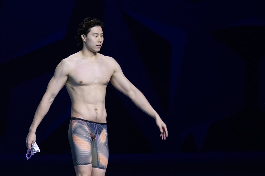 Qin Haiyang, who holds the long-course 200m breaststroke world record, failed to make the final here. Photo: Xinhua Qin Haiyang, who holds the long-course 200m breaststroke world record, failed to make the final here. Photo: Xinhua