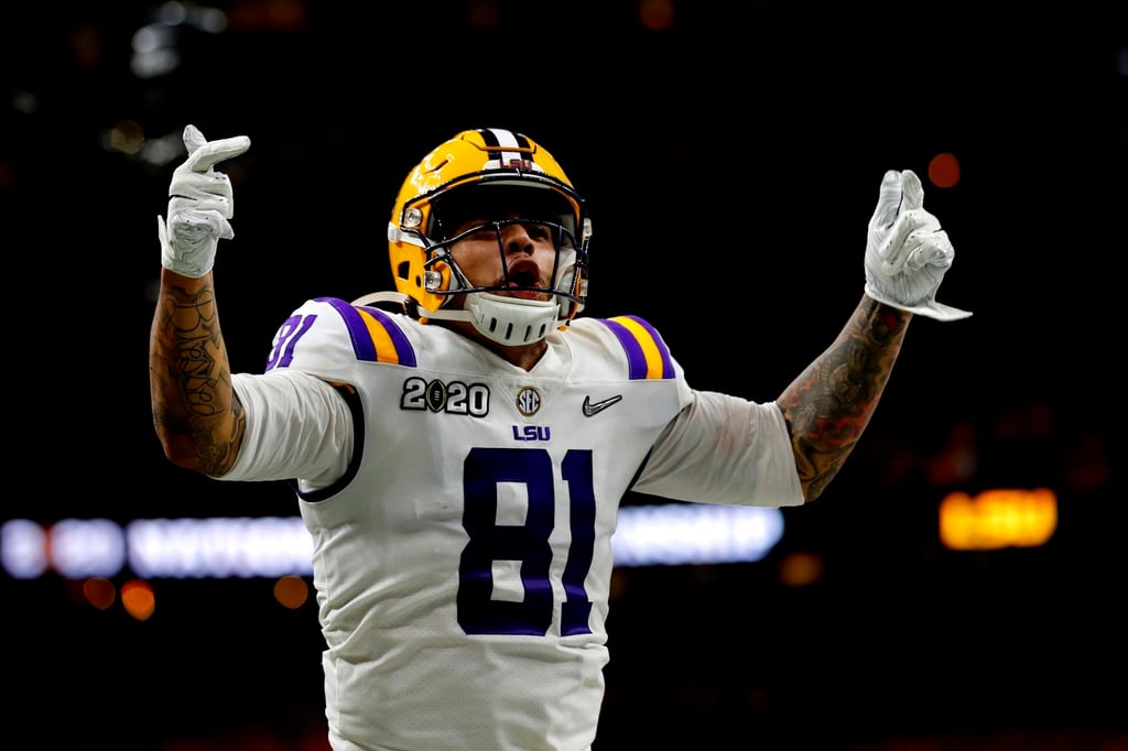 Thaddeus Moss retired from American football this year. Photo: @Thaddeusmoss/X