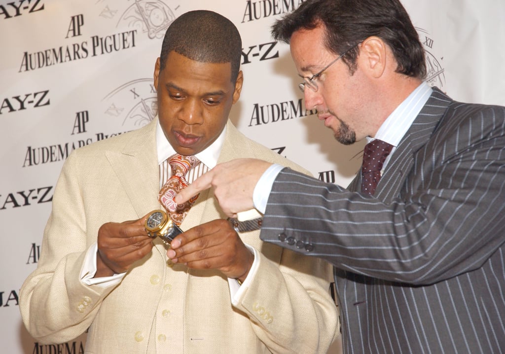 Jay-Z and François-Henry Bennahmias in 2005. Photo: Audemars Piguet Jay-Z and François-Henry Bennahmias in 2005. Photo: Audemars Piguet