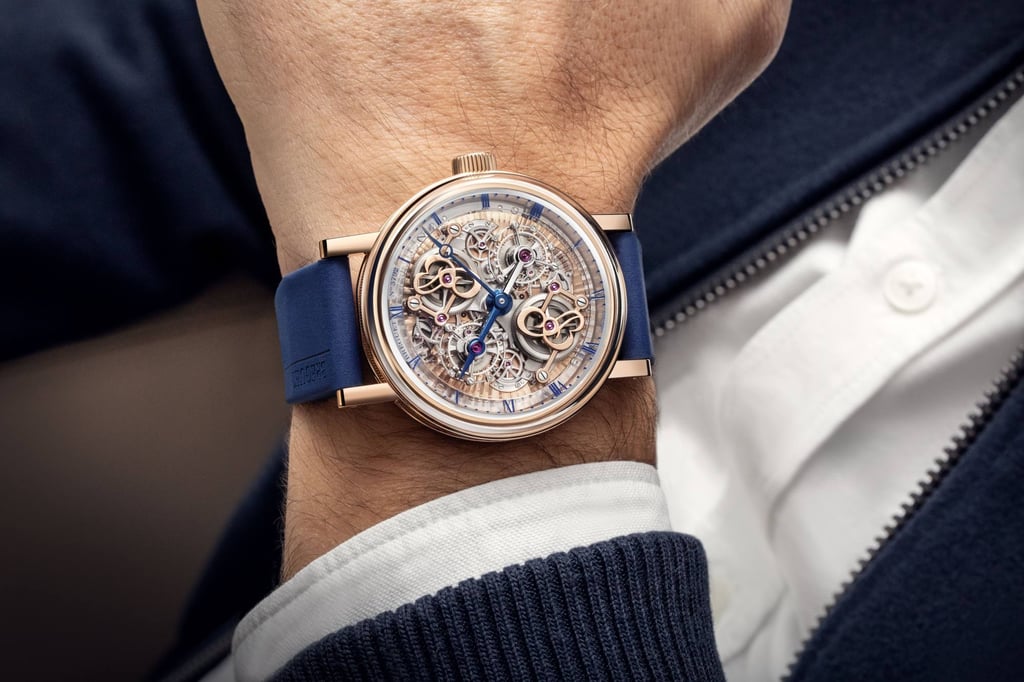 Breguet Classique Double Tourbillon Quai de l’Horloge 5345. Photo: Handout Breguet Classique Double Tourbillon Quai de l’Horloge 5345. Photo: Handout