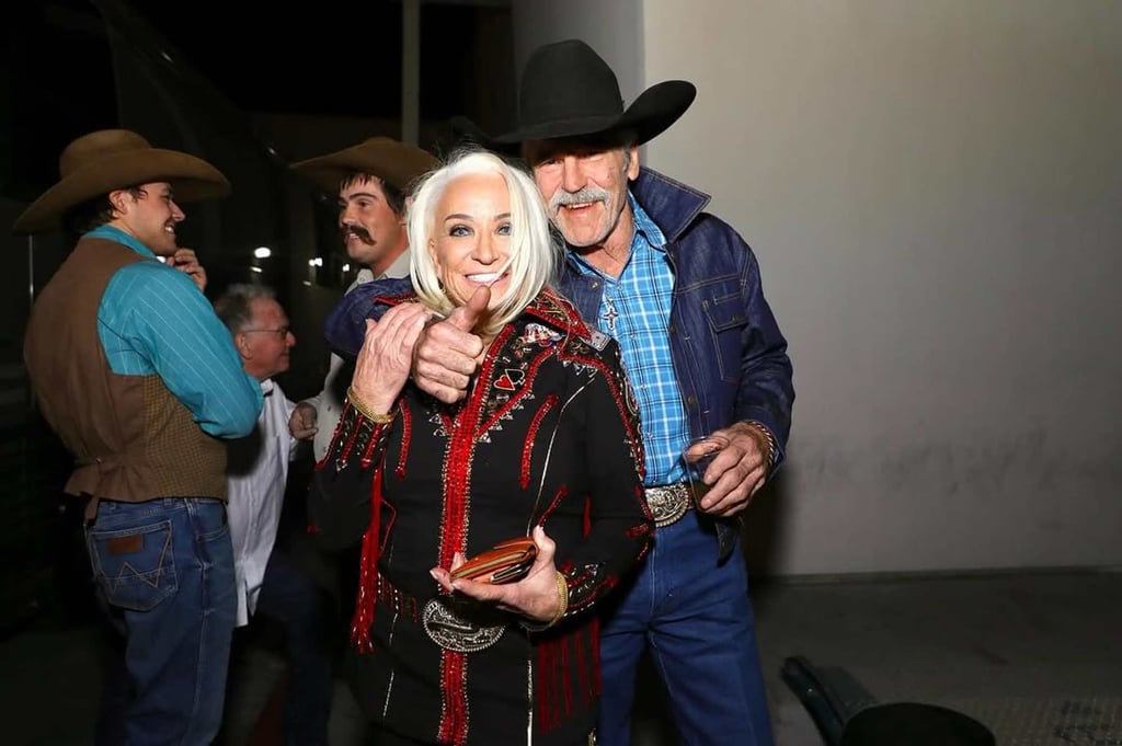 Yellowstone star Forrie J. Smith and country musician Tanya Tucker at The Theater at Virgin Hotels Las Vegas this month. Photo: @forriejsmithcowboy/Instagram Yellowstone star Forrie J. Smith and country musician Tanya Tucker at The Theater at Virgin Hotels Las Vegas this month. Photo: @forriejsmithcowboy/Instagram