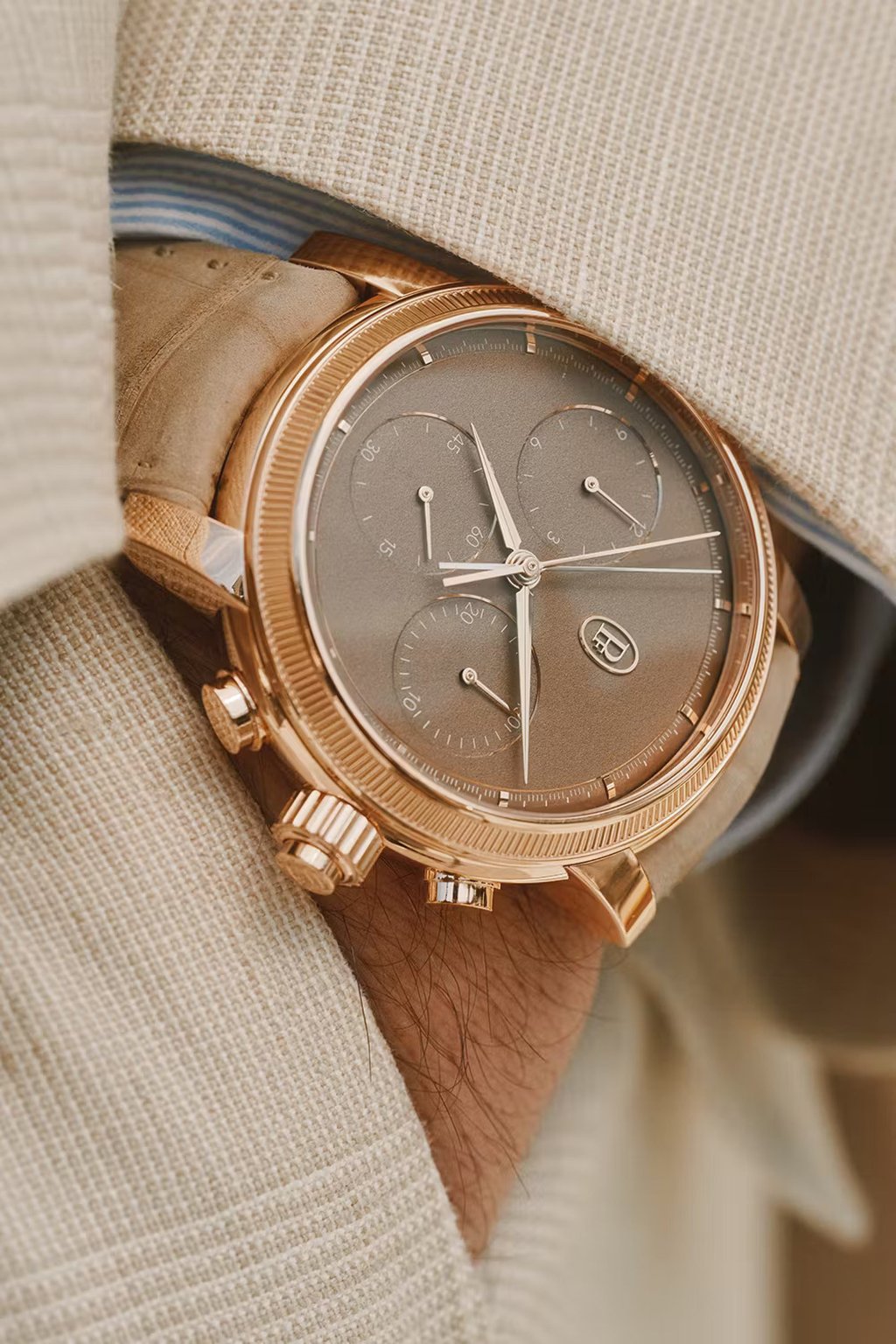 Parmigiani Fleurier Toric Chronograph Rattrapante. Photo: Handout Parmigiani Fleurier Toric Chronograph Rattrapante. Photo: Handout