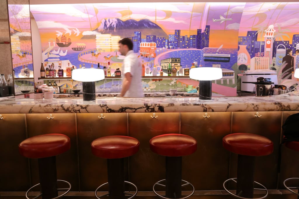 The counter at Kinsman, just one of the year’s notable bar openings in Hong Kong in 2024. Photo: May Tse The counter at Kinsman, just one of the year’s notable bar openings in Hong Kong in 2024. Photo: May Tse