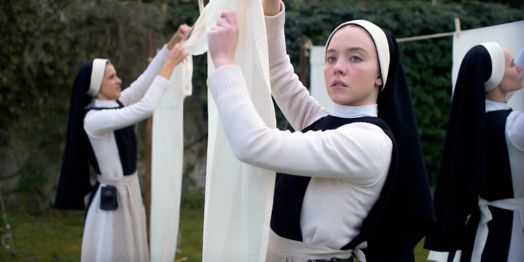 Sydney Sweeney as Sister Cecilia in Immaculate. Photo: AP Sydney Sweeney as Sister Cecilia in Immaculate. Photo: AP