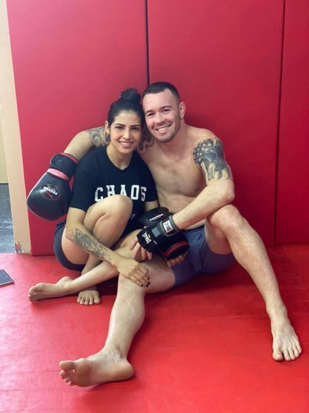 Colby Covington was romantically linked to UFC star Polyana “Dama de Ferro” Viana. Photo: @MMAEejit/X Colby Covington was romantically linked to UFC star Polyana “Dama de Ferro” Viana. Photo: @MMAEejit/X