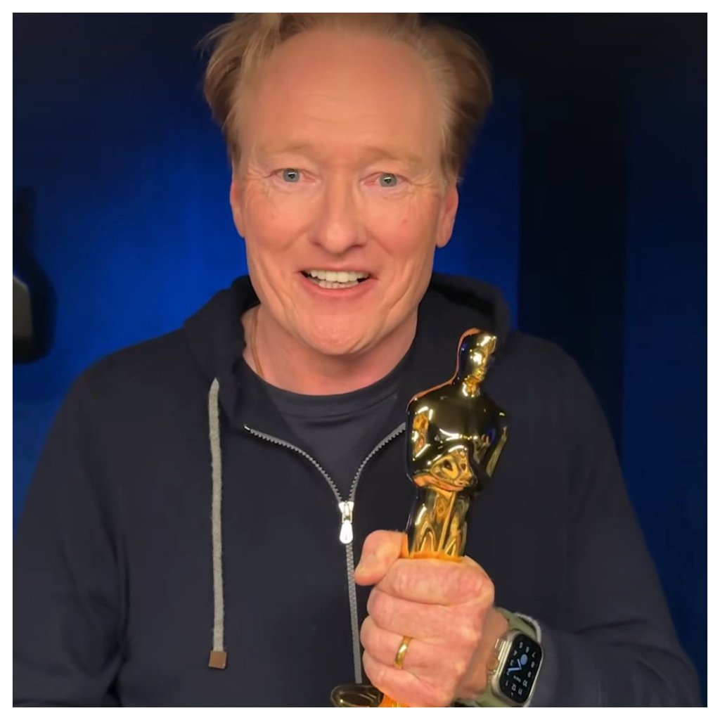 Conan O’Brien lost both his parents last week. Photo: @theacademy/Instagram Conan O’Brien lost both his parents last week. Photo: @theacademy/Instagram
