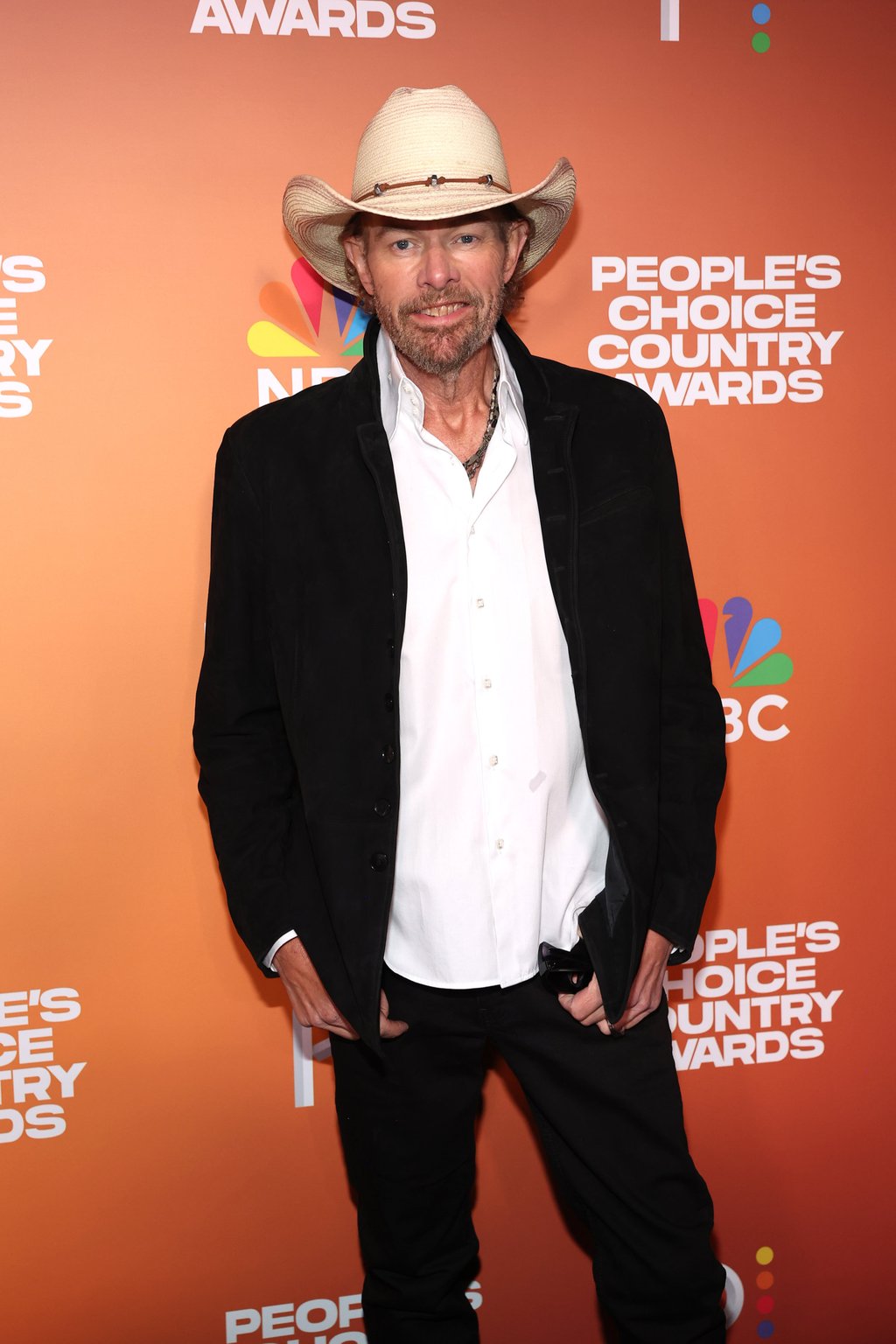 Toby Keith attends the 2023 People’s Choice Country Awards at The Grand Ole Opry in September 2023, in Nashville, Tennessee. Photo: Getty Images Toby Keith attends the 2023 People’s Choice Country Awards at The Grand Ole Opry in September 2023, in Nashville, Tennessee. Photo: Getty Images