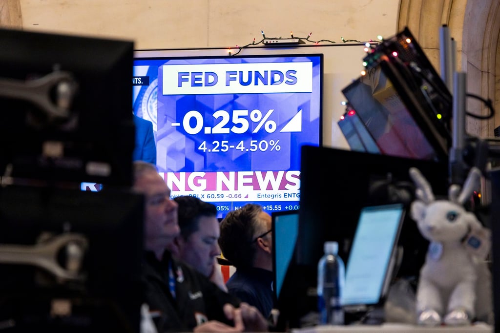 The Federal Reserve cut its rate by 25 basis points on Wednesday. Photo: EPA-EFE The Federal Reserve cut its rate by 25 basis points on Wednesday. Photo: EPA-EFE