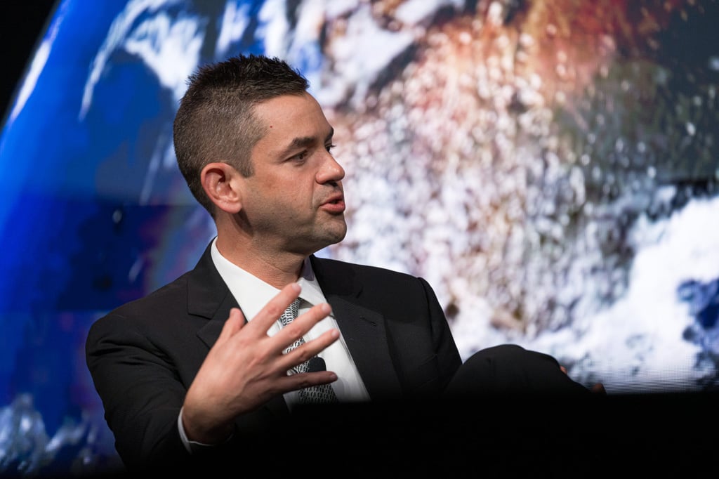 Jared Isaacman speaks at an event. Photo: @rookisaacman/X Jared Isaacman speaks at an event. Photo: @rookisaacman/X