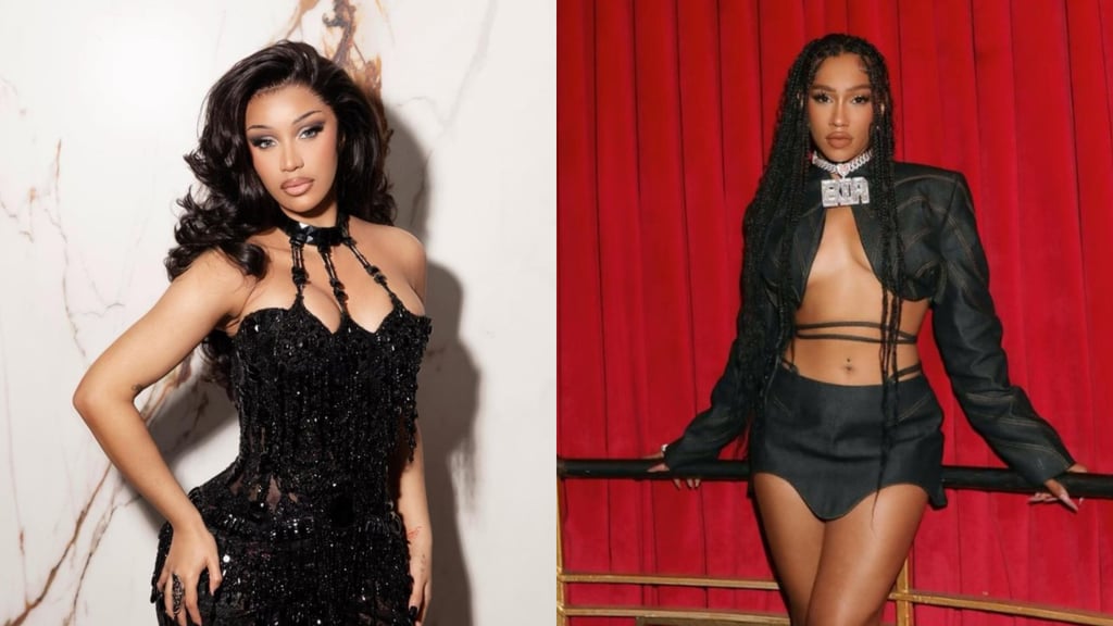 Cardi B (left) and Bia. Photos: @iamcardib, @bia/Instagram