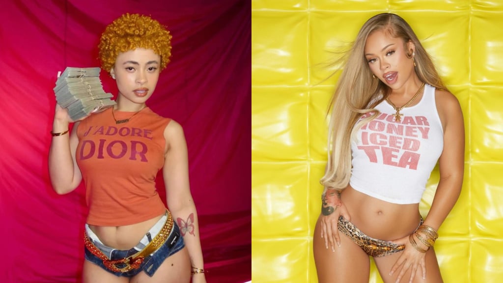 Ice Spice (left) and Latto. Photos: @icespice, @latto/Instagram