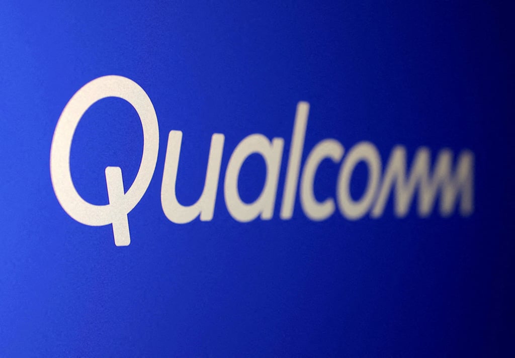The Qualcomm logo is seen in this illustration picture taken, May 8, 2023. Photo: Reuters The Qualcomm logo is seen in this illustration picture taken, May 8, 2023. Photo: Reuters