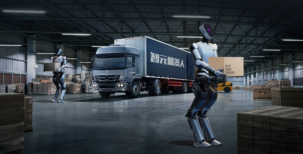 An artist’s impression of Agibot in action. Photo: Handout An artist’s impression of Agibot in action. Photo: Handout