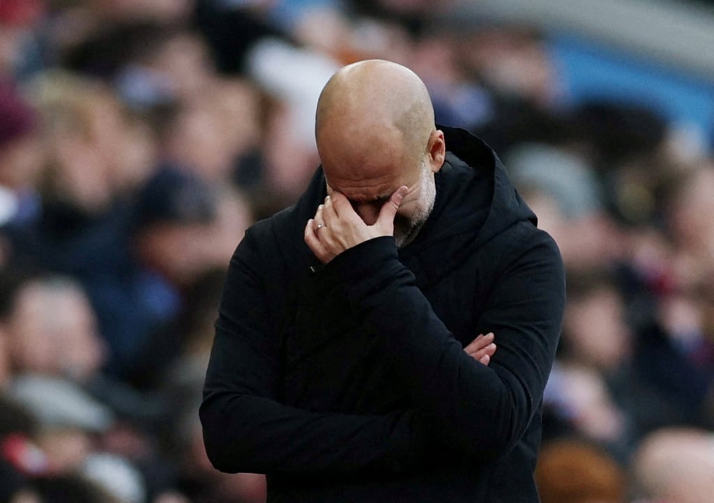 Things are going from bad to worse for Manchester City boss Pep Guardiola. Photo: Reuters Things are going from bad to worse for Manchester City boss Pep Guardiola. Photo: Reuters
