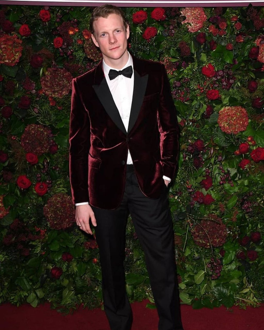 Patrick Gibson at the 2019 Evening Standard awards. Photo: @paddygibson/Instagram