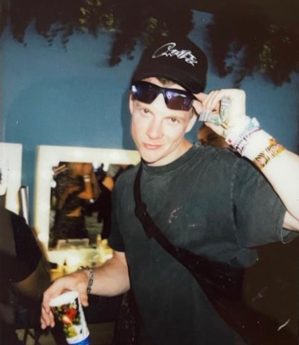 A throwback photo of Patrick Gibson. Photo: @paddygibson/Instagram