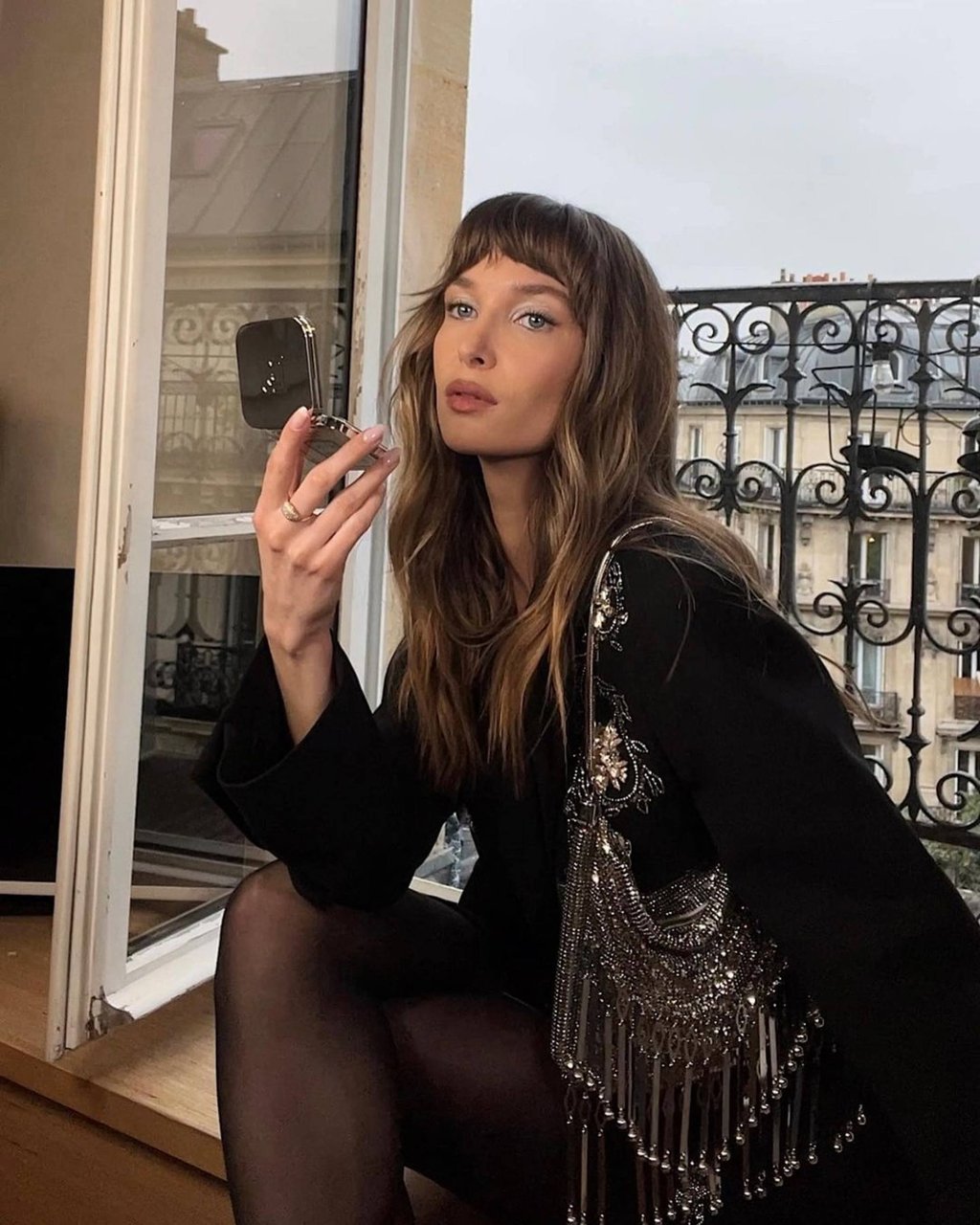 Ari Fournier poses during Paris Fashion Week. Photo: @ariloufournier/Instagram Ari Fournier poses during Paris Fashion Week. Photo: @ariloufournier/Instagram