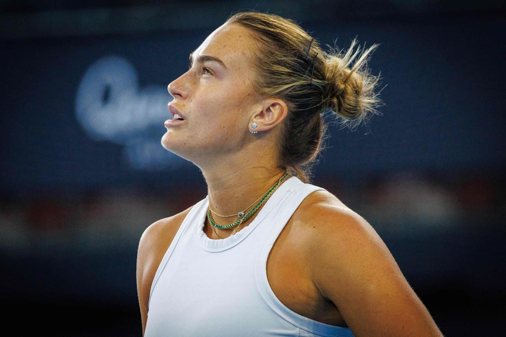 Sabalenka could become the first woman to win three straight Australian Open titles since Martina Hingis. Photo: AFP Sabalenka could become the first woman to win three straight Australian Open titles since Martina Hingis. Photo: AFP