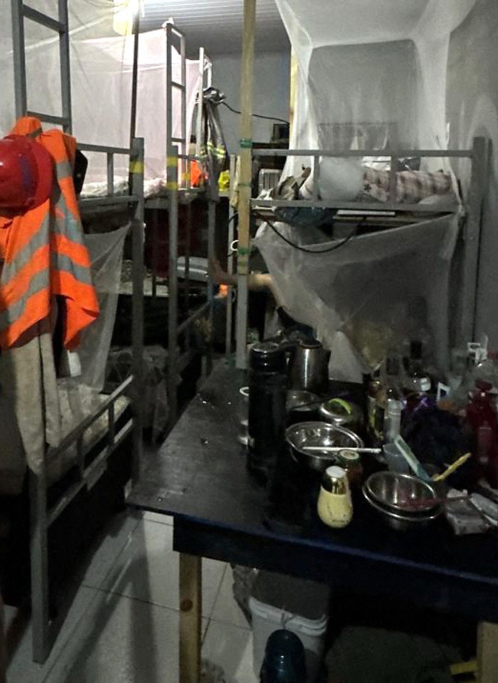 Brazilian prosecutors released videos of the BYD workers’ living quarters in “slave-like conditions” that showed bunk beds without mattresses. Photo: AFP/Brazil’s federal public ministry/Handout