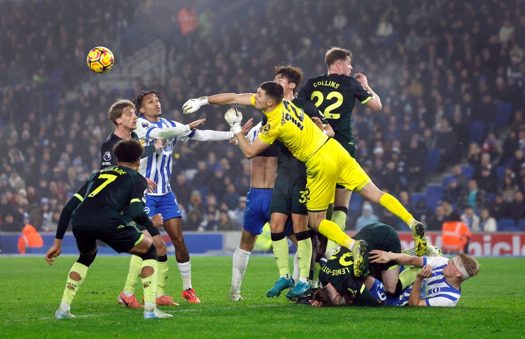 Neither Brighton nor Brentford could break the deadlock at Amex Stadium. Photo: Reuters Neither Brighton nor Brentford could break the deadlock at Amex Stadium. Photo: Reuters