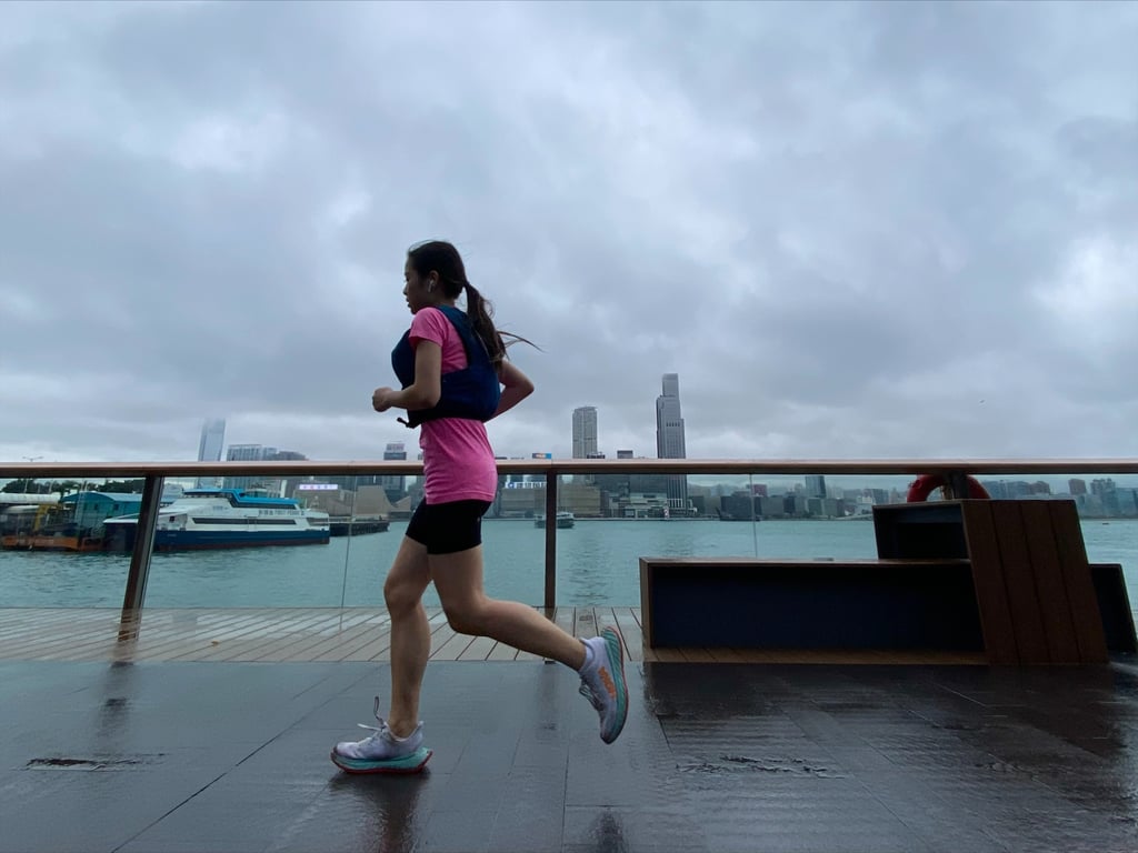 Charlotte Chan runs on Hong Kong Island for Weez Walk 2022. Photo: Charlotte Chan Charlotte Chan runs on Hong Kong Island for Weez Walk 2022. Photo: Charlotte Chan