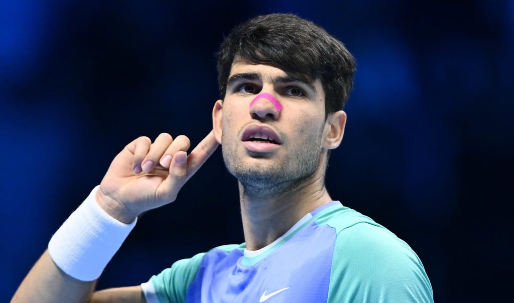 Spaniard Carlos Alcaraz has four grand slam titles at the age of 21. Photo: EPA-EFE Spaniard Carlos Alcaraz has four grand slam titles at the age of 21. Photo: EPA-EFE