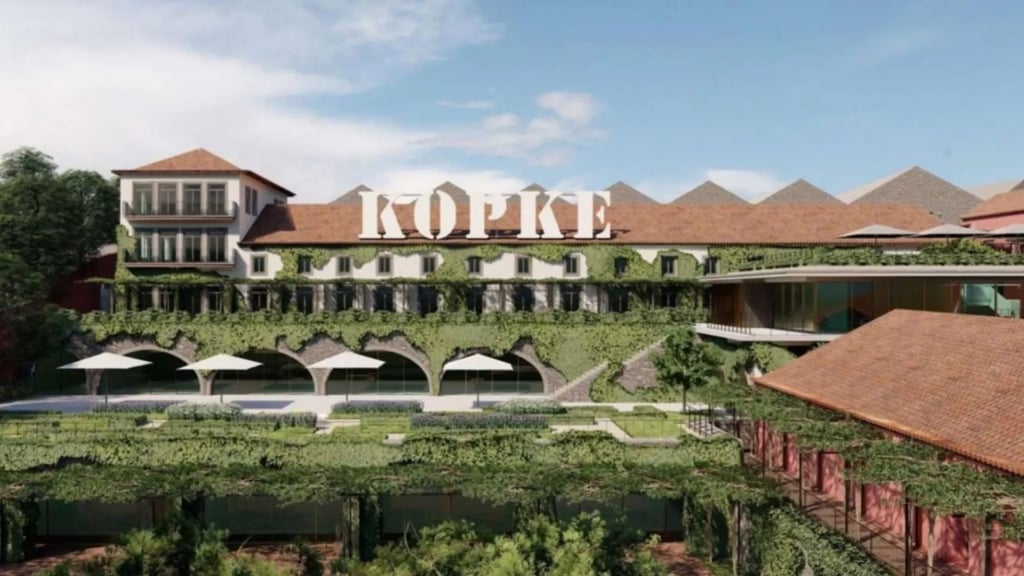 The Tivoli Kopke Porto Gaia Hotel is built and designed around the oldest Port wine house in the world. Photo: Tivoli Kopke Porto Gaia