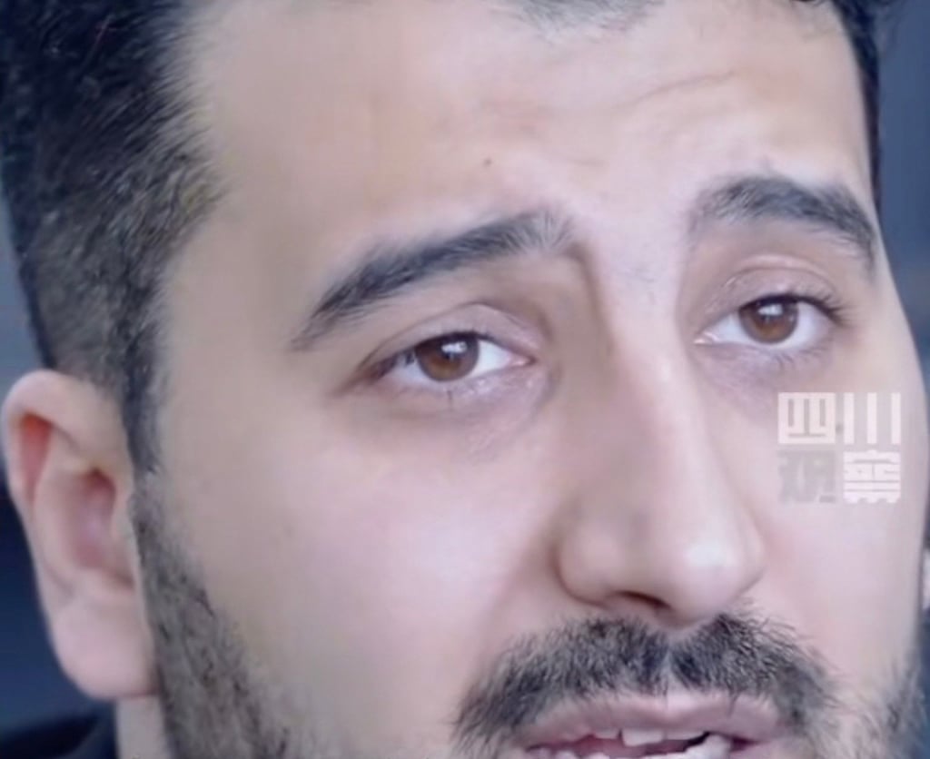 Ahmed Mohammed Jaber Alkalthoom has made a new life in China. Photo: Douyin Ahmed Mohammed Jaber Alkalthoom has made a new life in China. Photo: Douyin