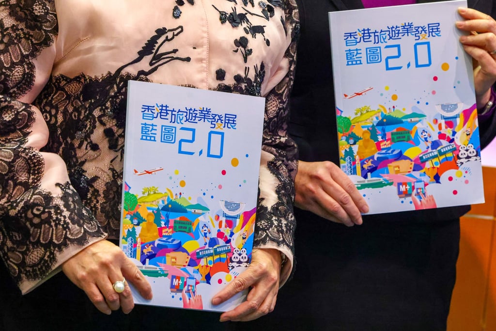 The Development Blueprint for Hong Kong’s Tourism Industry 2.0. Photo: Dickson Lee The Development Blueprint for Hong Kong’s Tourism Industry 2.0. Photo: Dickson Lee