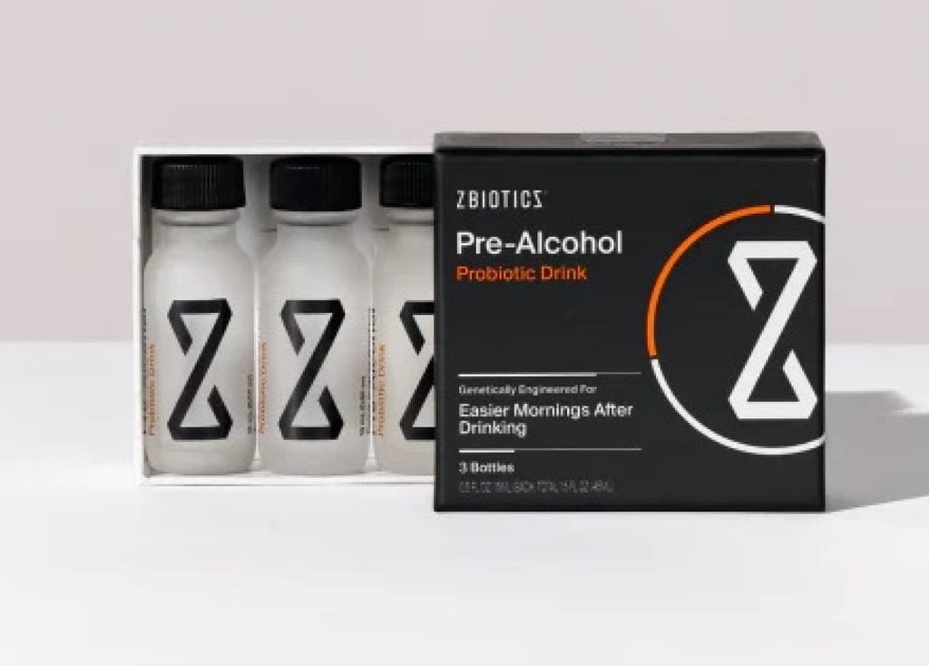 ZBiotics’ Pre-Alcohol (pictured) and another supplement called Myrkl from Swedish biotech company De Faire Medical AB both rely on live bacteria to process excess acetaldehyde, ostensibly to prevent hangovers. Photo: ZBiotics ZBiotics’ Pre-Alcohol (pictured) and another supplement called Myrkl from Swedish biotech company De Faire Medical AB both rely on live bacteria to process excess acetaldehyde, ostensibly to prevent hangovers. Photo: ZBiotics