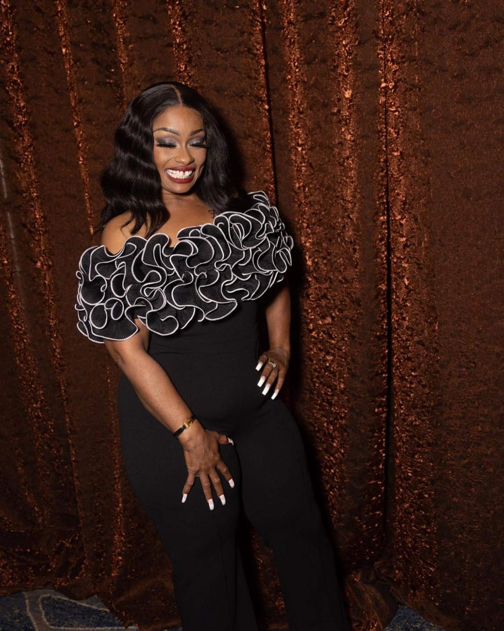 Blac Chyna’s mum, Tokyo Toni remarried her ex-husband who had previously taken out a restraining order against her. Photo: Shalana Hunter/Facebook Blac Chyna’s mum, Tokyo Toni remarried her ex-husband who had previously taken out a restraining order against her. Photo: Shalana Hunter/Facebook
