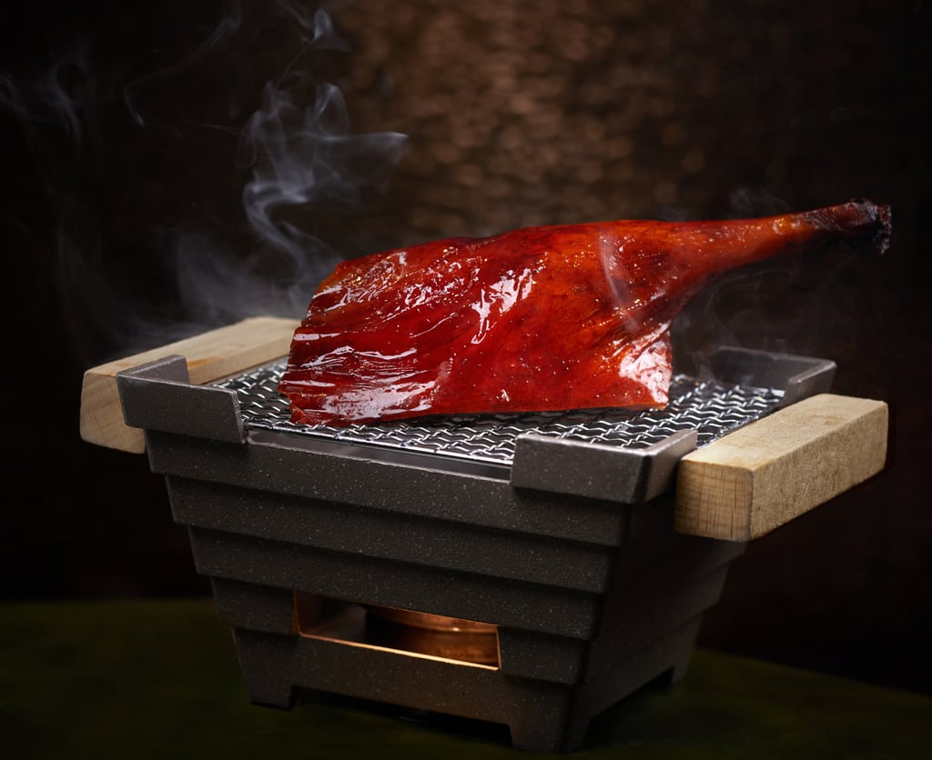 Yung’s Bistro’s whole roasted goose leg over charcoal. Photo: Yung’s Bistro Yung’s Bistro’s whole roasted goose leg over charcoal. Photo: Yung’s Bistro