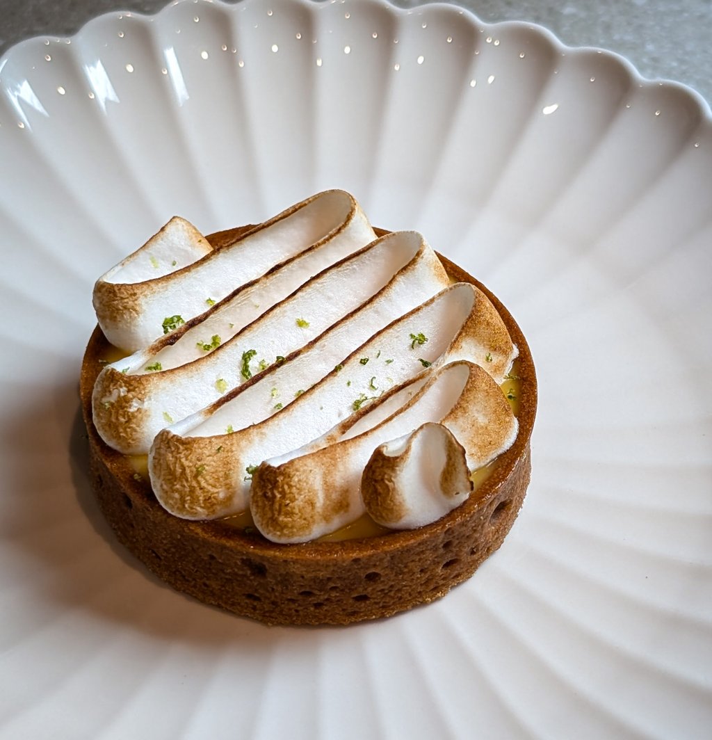 The yuzu tart from Oh! My Bread. Photo: Gavin Yeung The yuzu tart from Oh! My Bread. Photo: Gavin Yeung