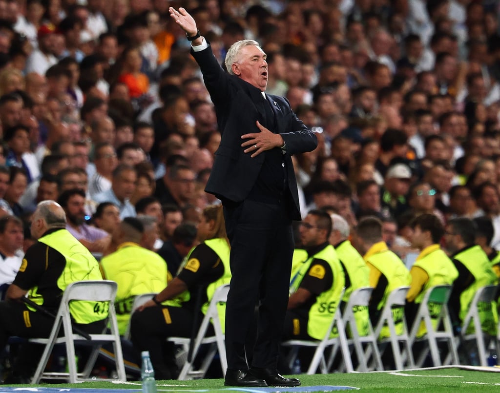 Real Madrid coach Carlo Ancelotti has enjoyed his fair share of El Clasico success. Photo: DPA Real Madrid coach Carlo Ancelotti has enjoyed his fair share of El Clasico success. Photo: DPA