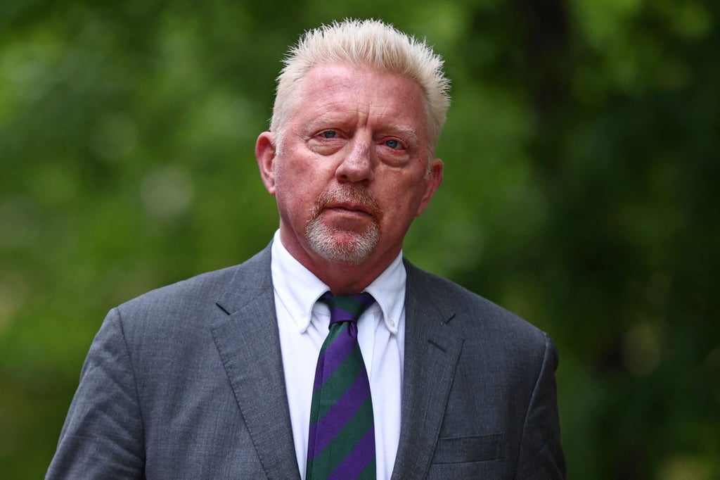 Retired German tennis player Boris Becker in London, in 2022. Photo: AFP