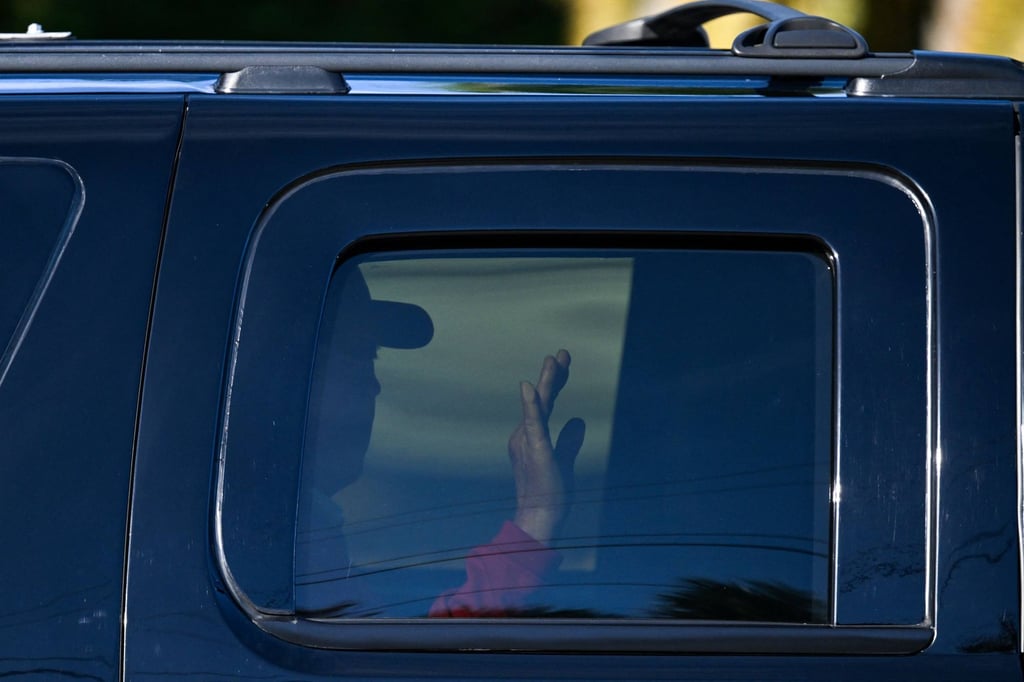 US President-elect Donald Trump in West Palm Beach, Florida, on Saturday. Photo: AFP US President-elect Donald Trump in West Palm Beach, Florida, on Saturday. Photo: AFP