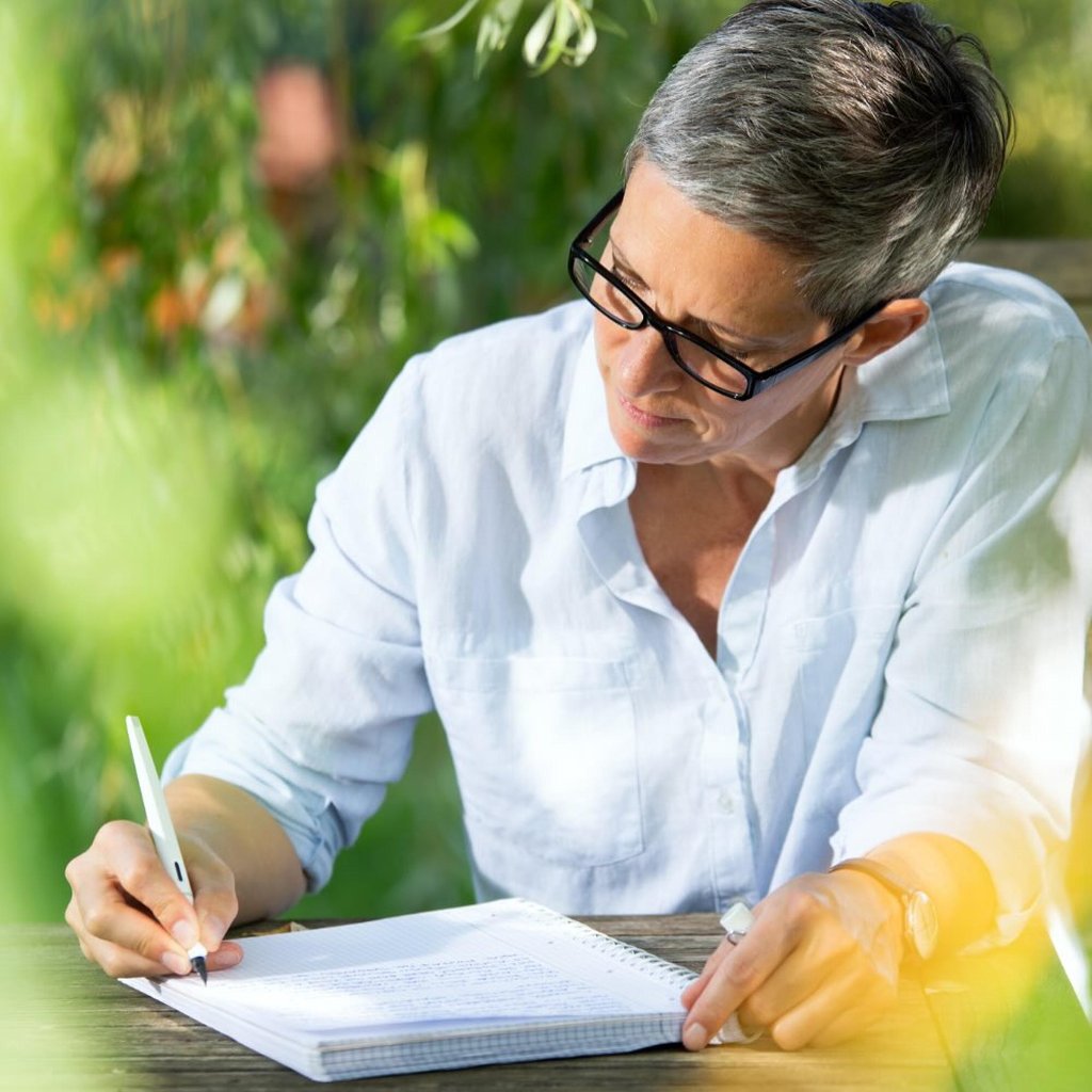 Writing therapy is for anyone who wants a clearer insight into themself, says certified writing therapist Doris Hönig, pictured. Photo: Instagram/@doris_hoenig