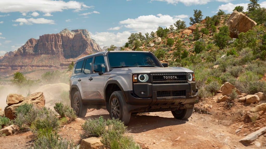 The Toyota Land Cruiser is the world’s bestselling off roader, and its latest model (above) is looking to continue that. Photo: Toyota